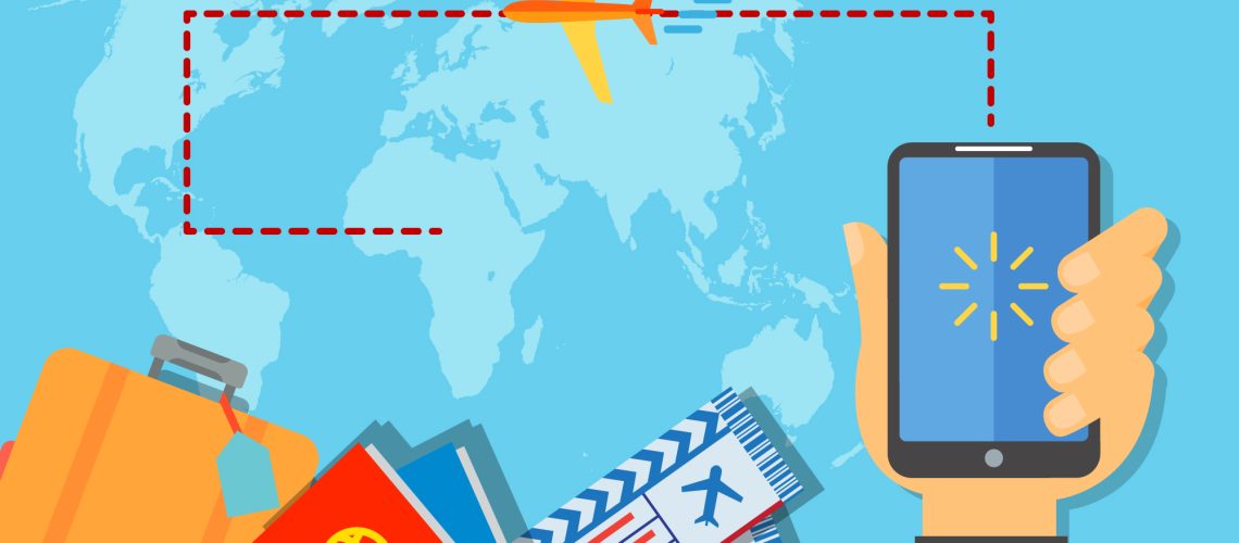 Ilustrasi cara kerja bisnis afiliasi penerbangan untuk pemula